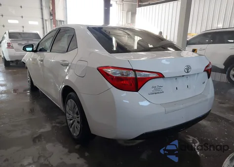 2016 Toyota Corolla Le из США, поврежденный, VIN 2T1BURHEXGC543731